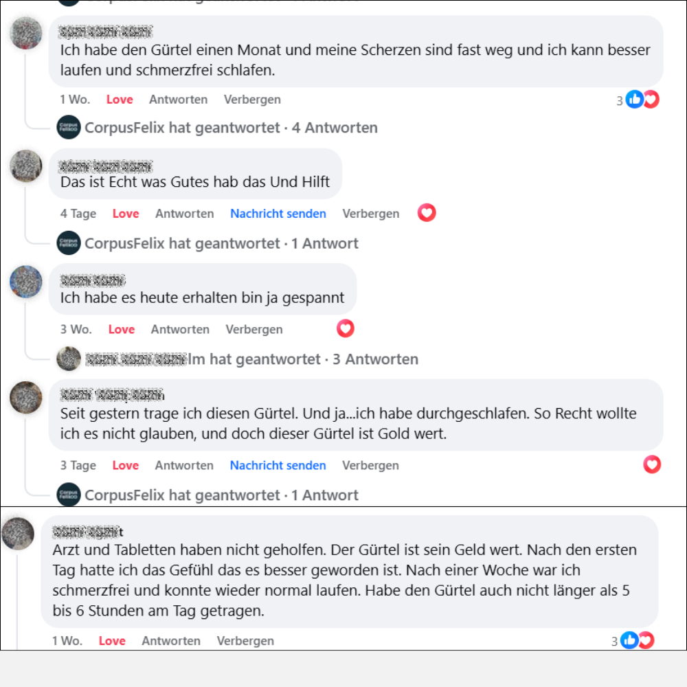 CorpusFelix - Entspannungsgürtel